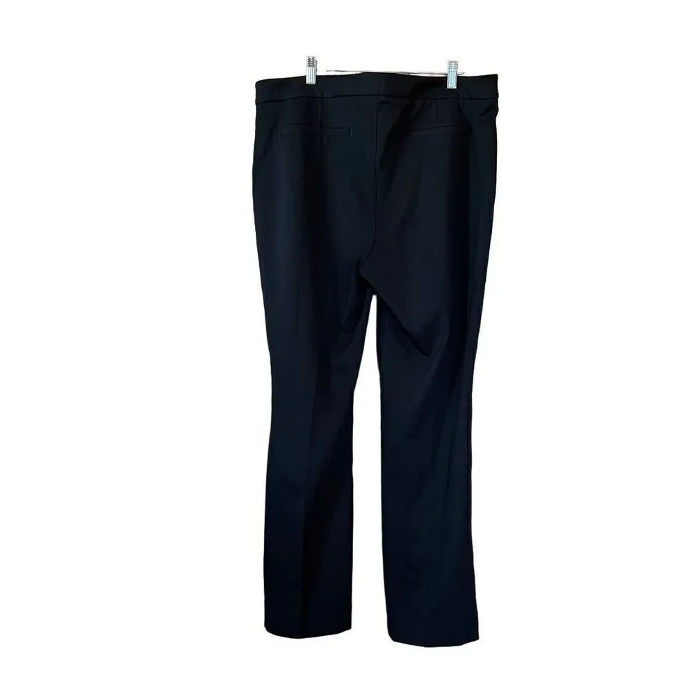 NYDJ Petite Ponte Trouser Black Size 16P - Picture 2 of 12